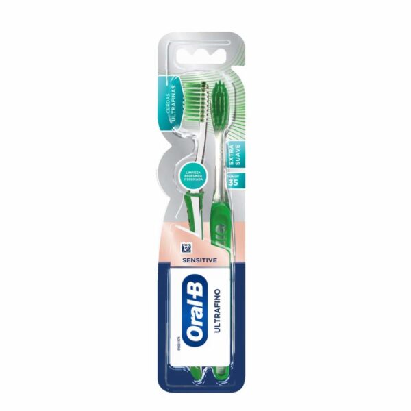 Cepillo Dental Ultrafino Pro Salud Cerdas Suaves ORAL B Unidad