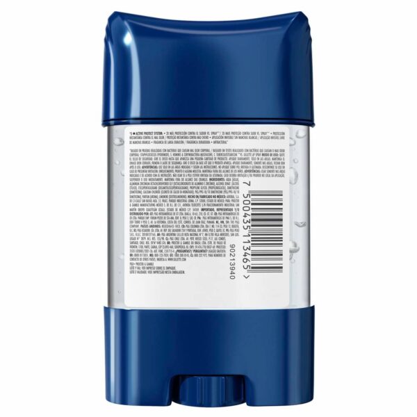 Gel Invisible Antitranspirante Specialized Antibacterial GILLETTE 82 G - Imagen 2