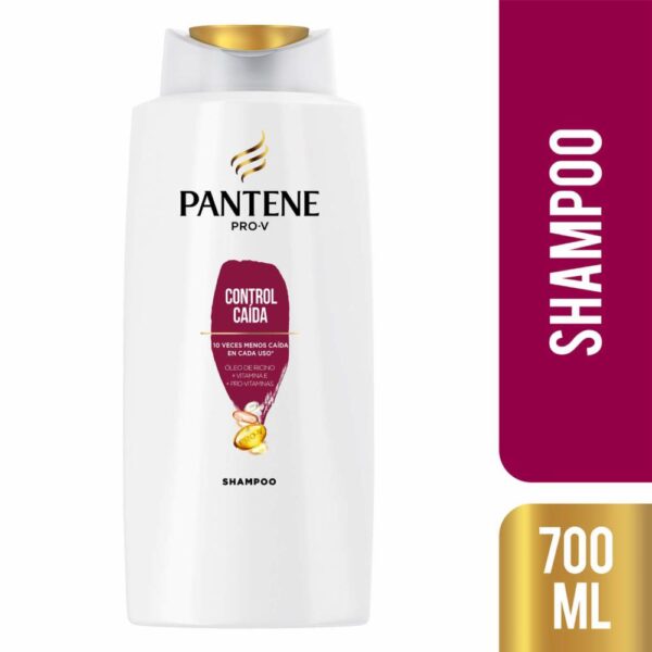 Shampoo Control Caída PANTENE 700 Ml - Imagen 3