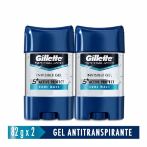 Desodorante Gillette Deo.Gel Cool Wave GILLETTE 2 X 82 Gr