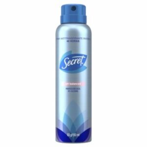 Desodorante En Aerosol Para Dama Con Ph Balanceado SECRET 150 Ml
