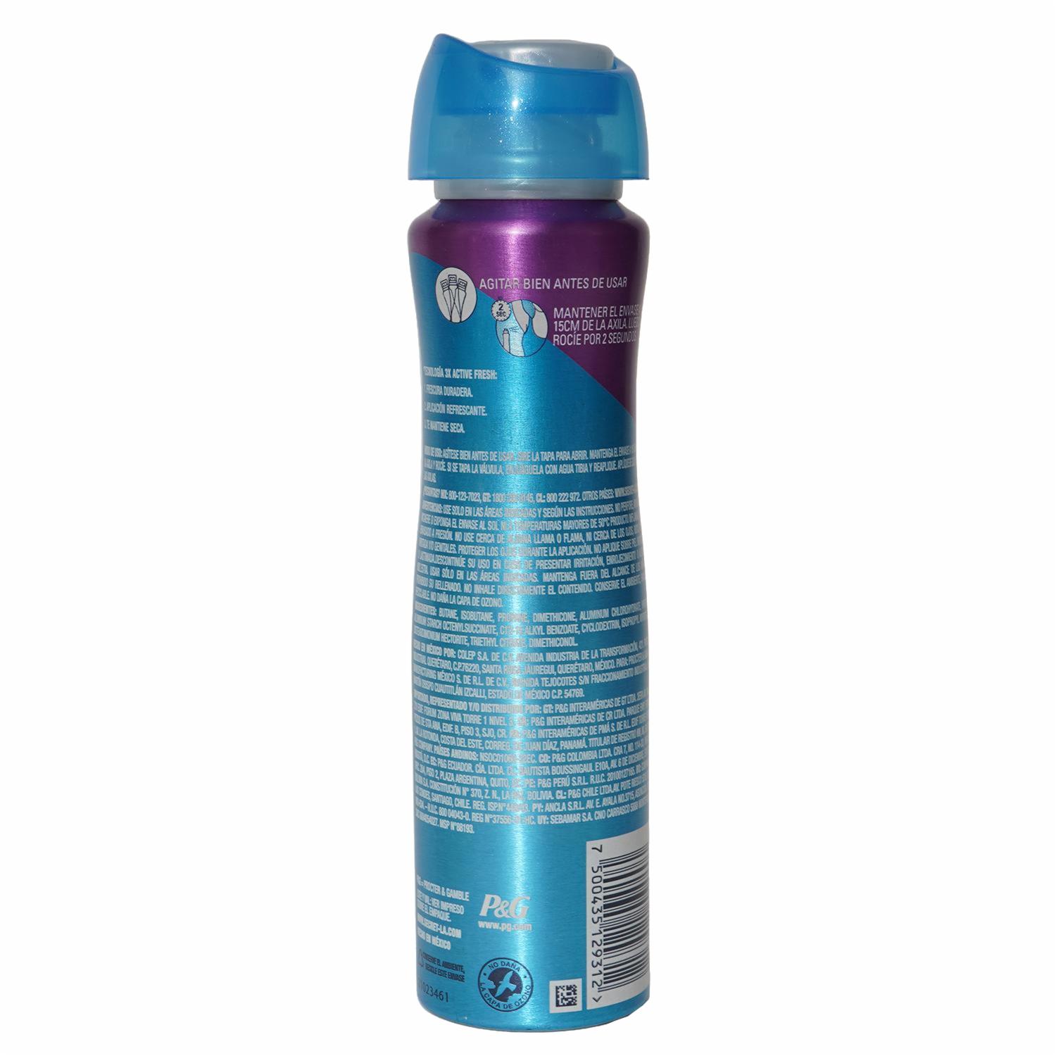 Desodorante En Aerosol Para Dama Con Ph Balanceado SECRET 150 Ml