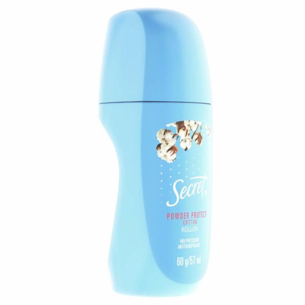 Antitranspirante Roll-on Powder Protect Cotton SECRET 57 Ml - Imagen 4