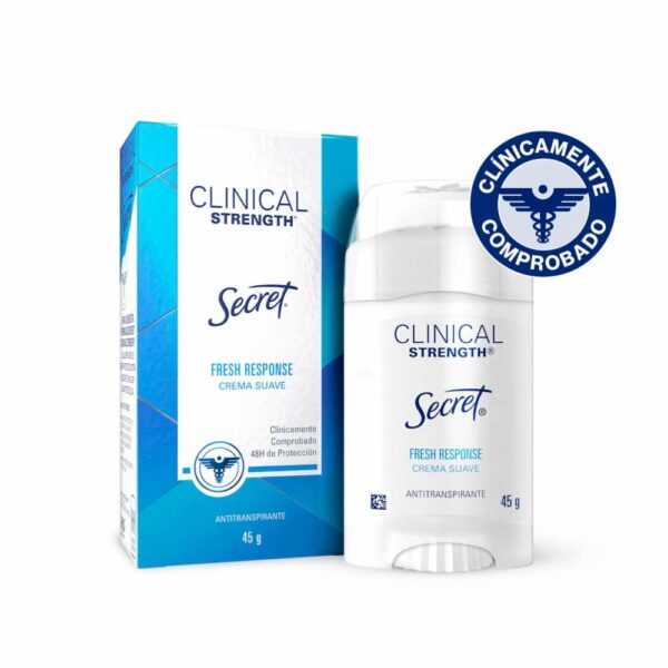Antitranspirante En Crema Clinical Strength Fresh Response SECRET 45 G - Imagen 3