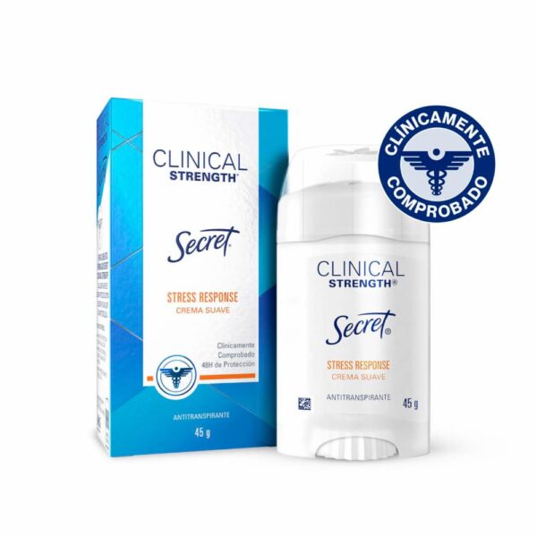 Antitranspirante En Crema Clinical Strength Stress Response SECRET 45 G - Imagen 3
