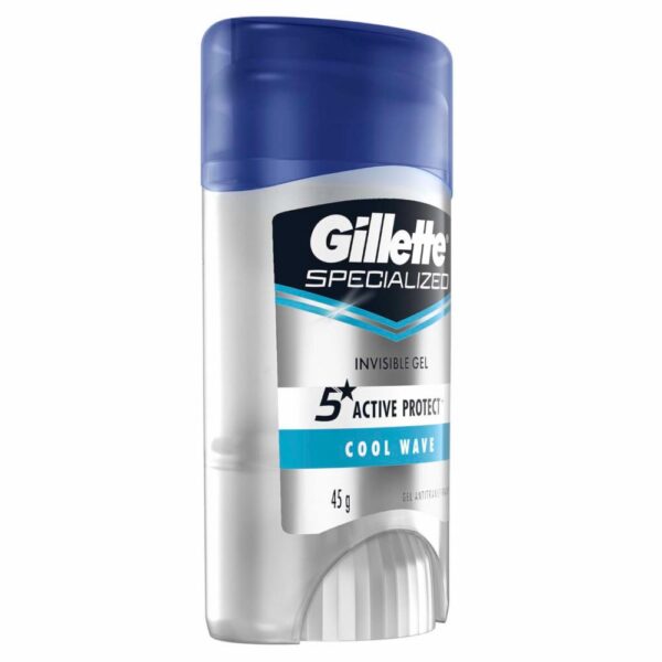 Gel Invisible Antitranspirante Specialized Cool Wave GILLETTE 45 G - Imagen 3