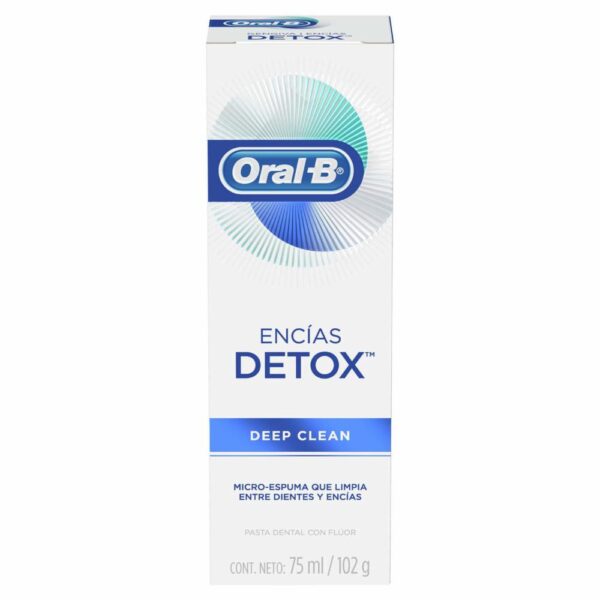 Crema Dental Detox Deep Clean ORAL B 75 Ml