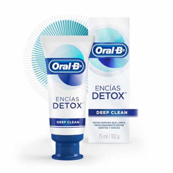 Crema Dental Detox Deep Clean ORAL B 75 Ml - Imagen 3