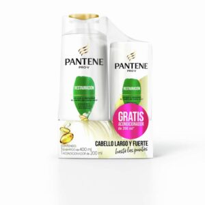 Shampoo Restauración 400 Ml Gratis Acondicionador 200 Ml PANTENE 1x2 Unidades