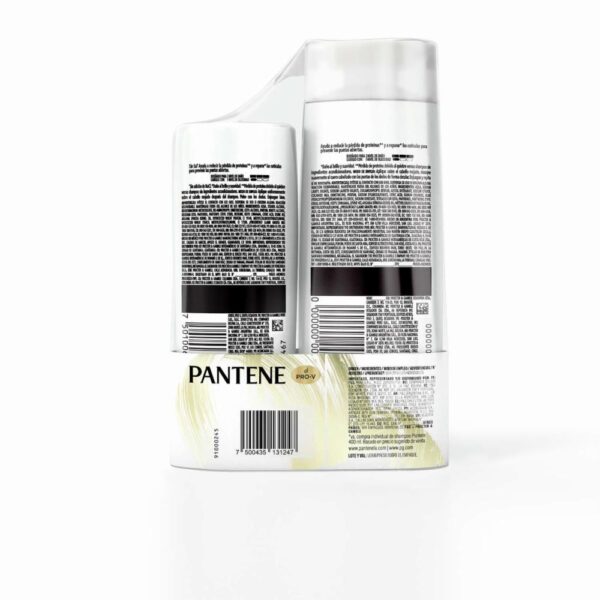 Shampoo Restauración 400 Ml Gratis Acondicionador 200 Ml PANTENE X2 Uds - Imagen 2