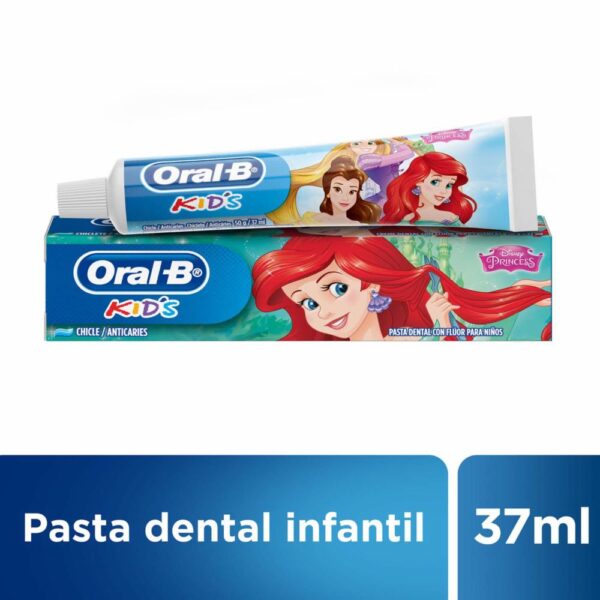 Crema Dental Infantil Princesas Disney ORAL B 37 Ml - Imagen 3