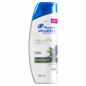 Shampoo Carbón Activado HEAD & SHOULDERS 180 Ml