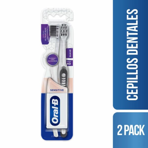 Cepillo Dental Whitening Theraphy ORAL B X2 Uds - Imagen 3
