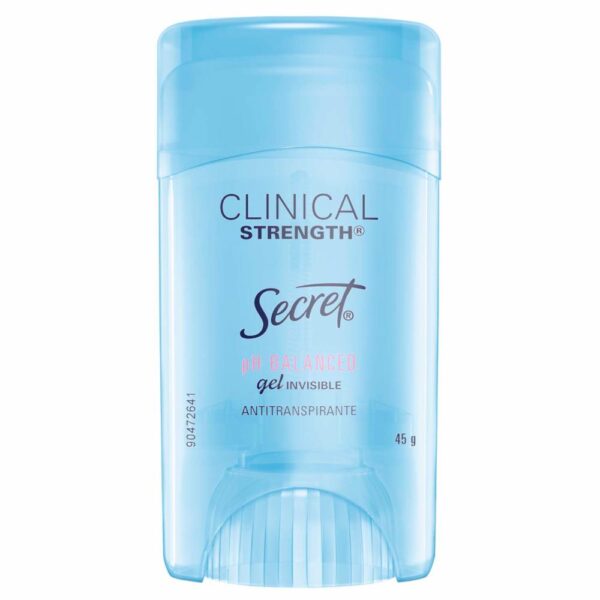Gel Antitranspirante Clinical Strength pH Balanced SECRET 45 G