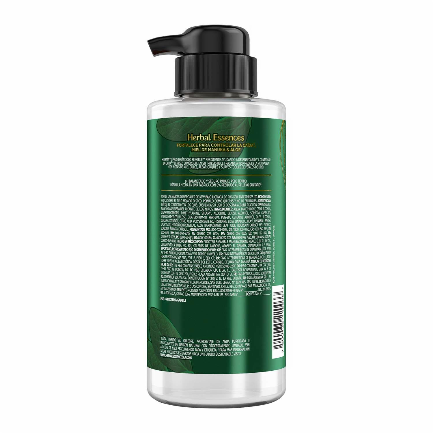 Crema Para Peinar Biorenew Con Aceite De Moringa Dorada HERBAL ESSENCES 300 Ml