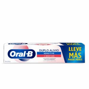 Crema Dental Duplo Alivio Sensitive + Encías ORAL B 100 Ml