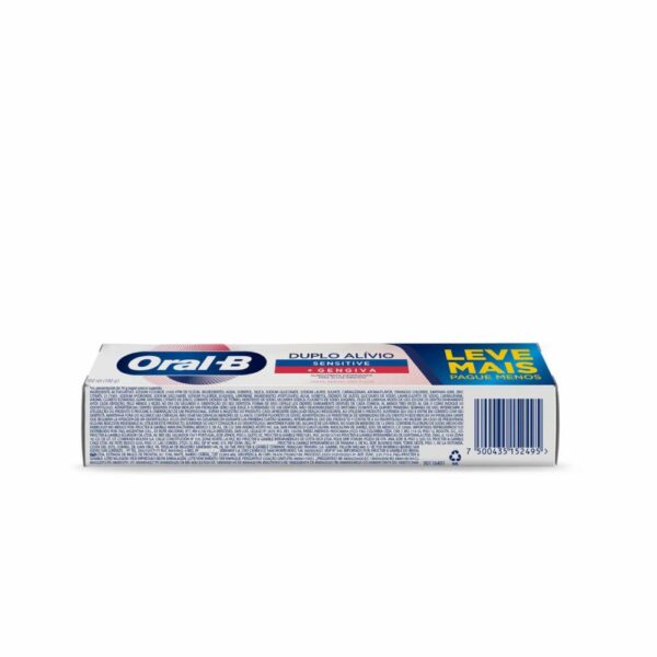 Crema Dental Duplo Alivio Sensitive + Encías ORAL B 100 Ml - Imagen 2