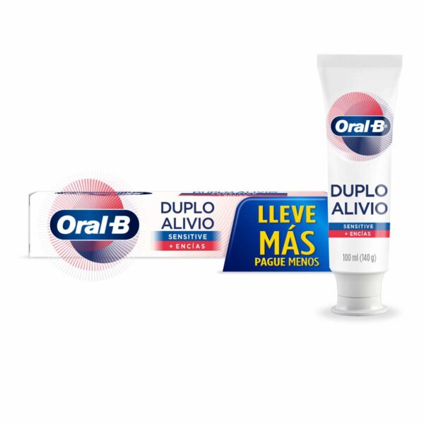 Crema Dental Duplo Alivio Sensitive + Encías ORAL B 100 Ml - Imagen 3