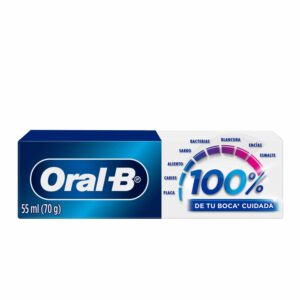 Crema Dental 100% De Tu Boca Cuidada ORAL B 55 Ml