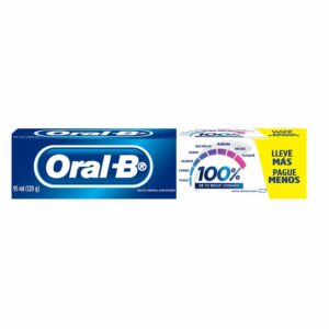 Crema Dental 100% Menta Refrescante ORAL-B 95 Ml