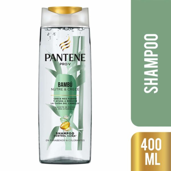 Shampoo De Bambú PANTENE 400 Ml - Imagen 3