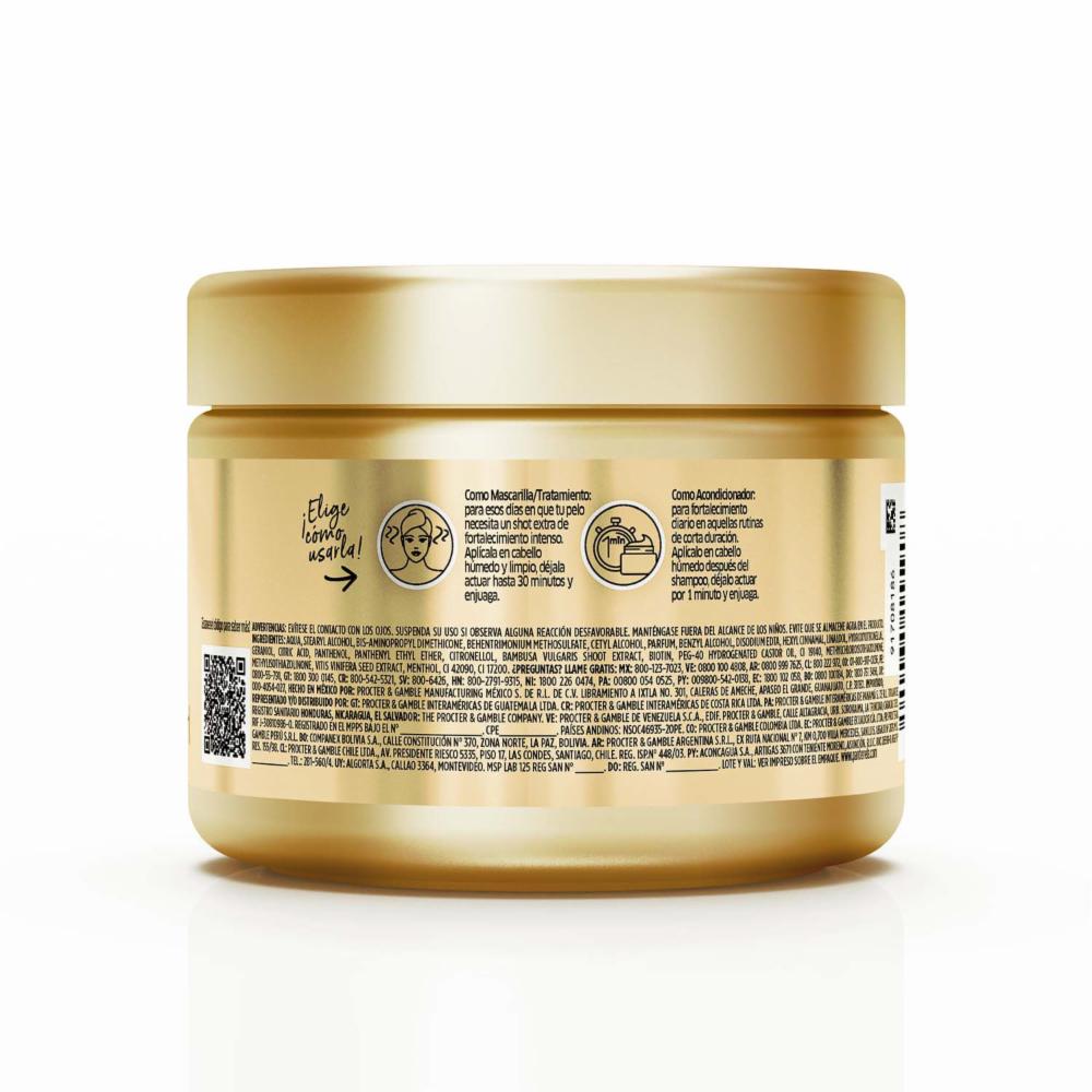 Mascarilla Intensiva Pro-V Miracles Bambú Nutre & Crece PANTENE 300 Ml - Imagen 2