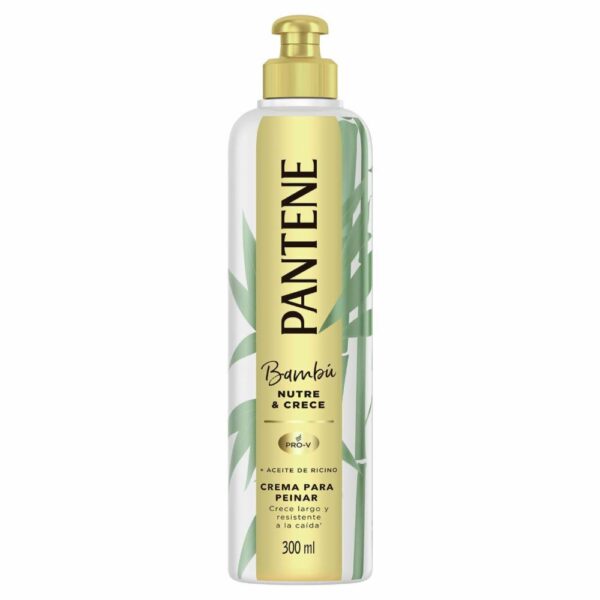 Crema De Peinar Pro-V Bambú Nutre & Crece PANTENE 300 Ml