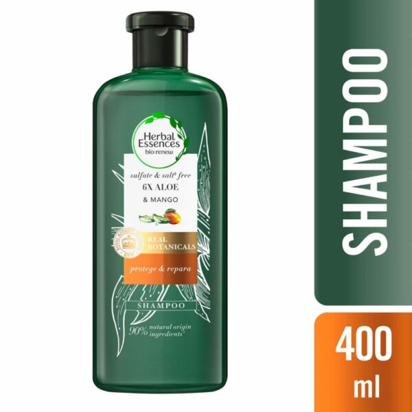 Shampoo Aloe Y Mango HERBAL ESSENCES 400 Ml - Imagen 3