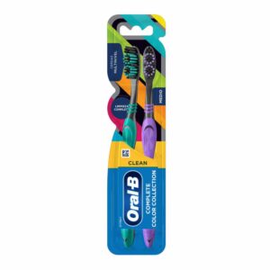 Cepillo Dental Complete Negro ORAL B 1x2 Unidades