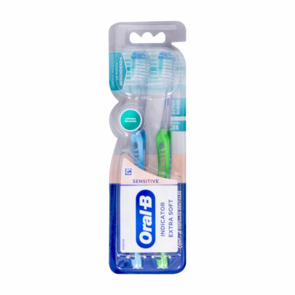 Cepillo Dental Indicator Extra Soft ORAL B X2 Uds
