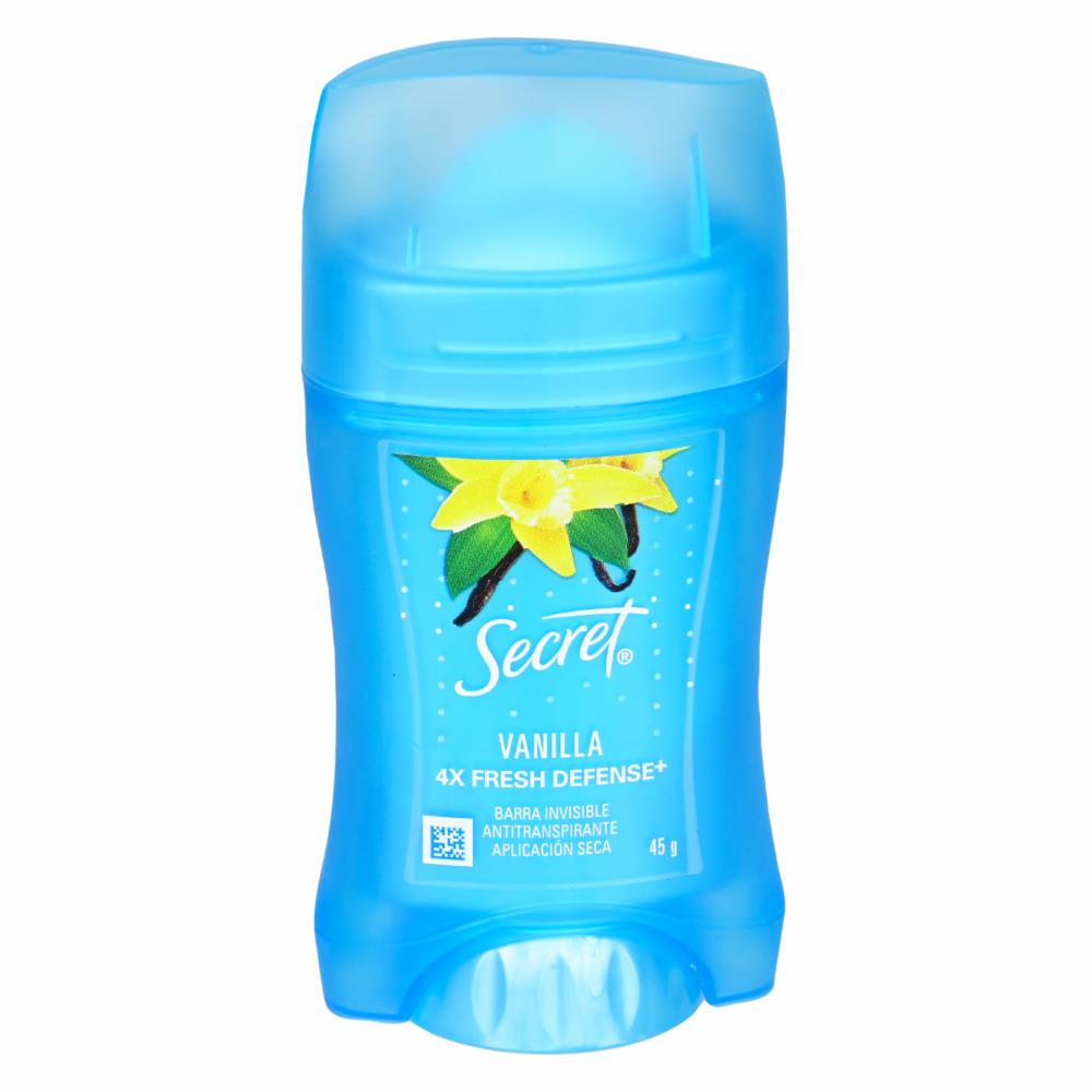 Desodorante En Barra Para Dama Fresh Defense Fragancia Vainilla