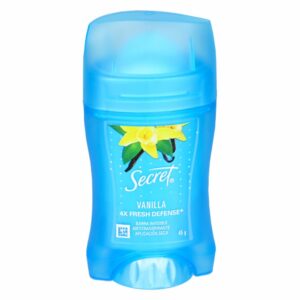 Desodorante En Barra Para Dama Fresh Defense Fragancia Vainilla SECRET 45 G