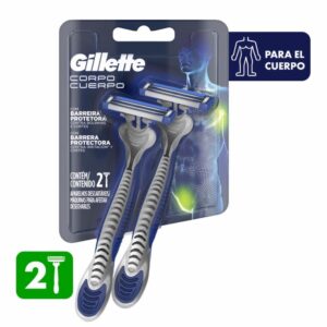 Afeitadora Desechable Caballero Para El Cuerpo GILLETTE X 2 Uds