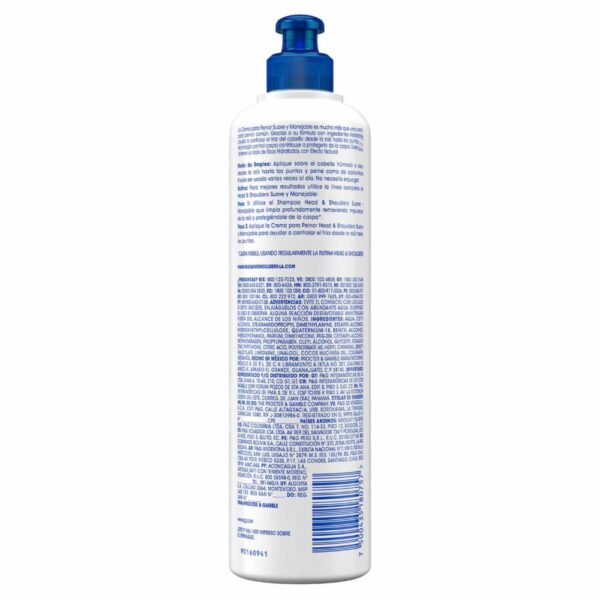 Crema De Peinar Suave Y Manejable HEAD & SHOULDERS 300 Ml - Imagen 2