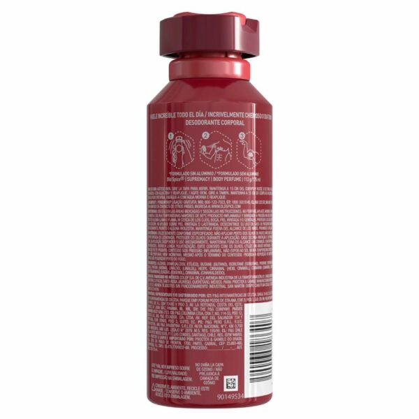 Spray Corporal Red Reserve Supremacy OLD SPICE 112 G - Imagen 2