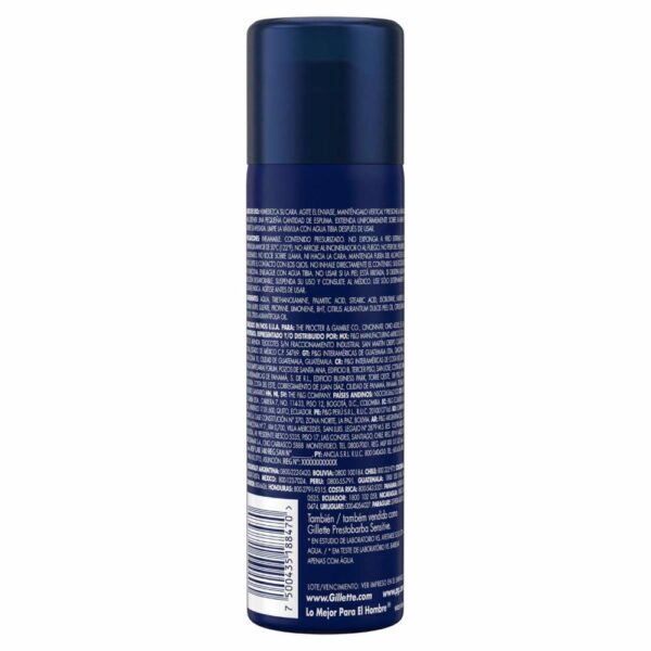 Espuma Para Afeitar Sensitive GILLETTE 150 G - Imagen 2