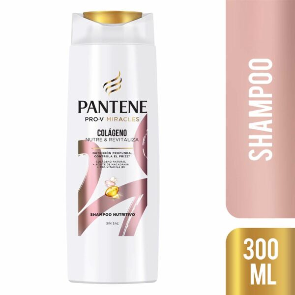 Shampoo Con Colágeno PANTENE 300 Ml - Imagen 3