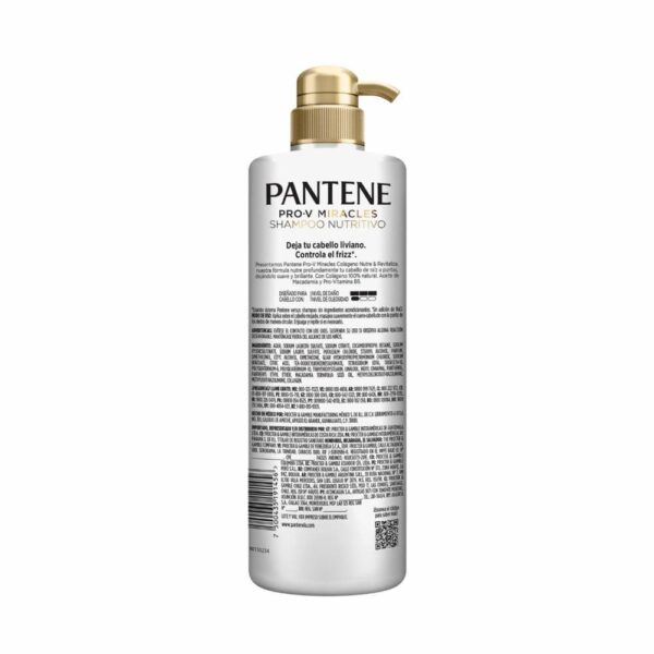 Shampoo Con Colágeno PANTENE 510 Ml - Imagen 2