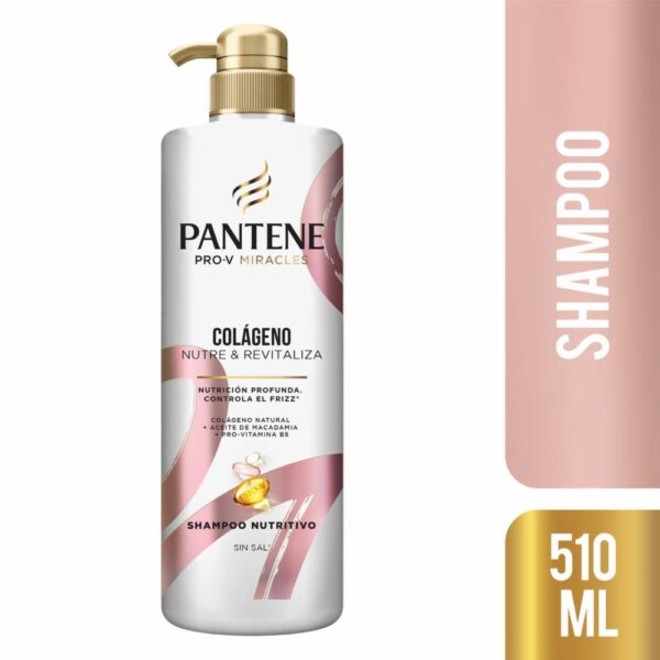 Shampoo Con Colágeno PANTENE 510 Ml - Imagen 3