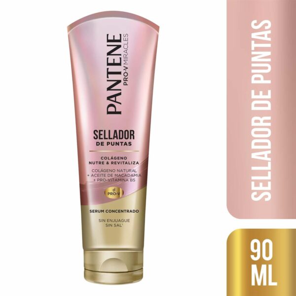 Sellador De Puntas Pro-V Miracles Colágeno Nutre & Revitaliza PANTENE 90 Ml - Imagen 3