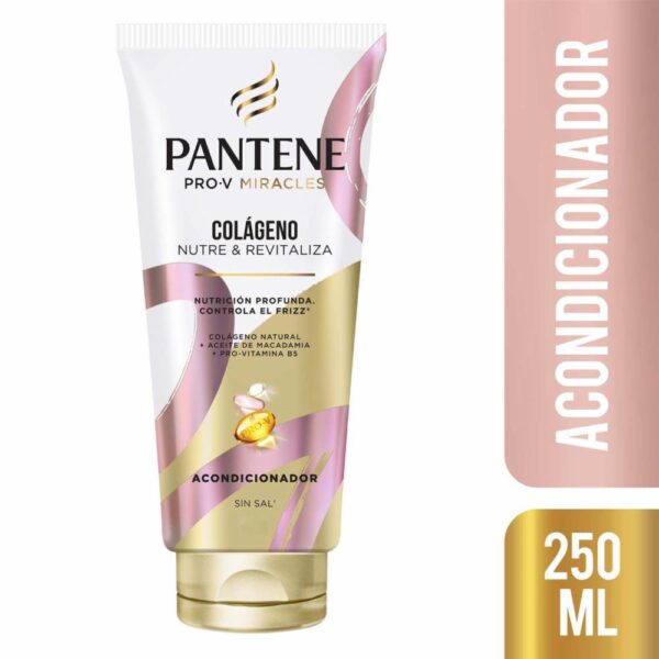 Acondicionador Con Colágeno PANTENE 250 Ml - Imagen 3