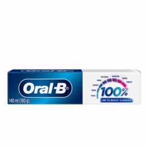 Crema Dental 100% De Tu Boca Cuidada ORAL B 140 Ml