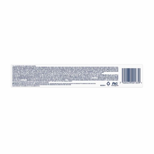Crema Dental 100% De Tu Boca Cuidada ORAL B 140 Ml - Imagen 2