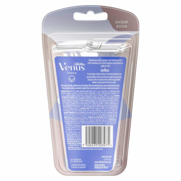 Afeitadora Para Dama Intima VENUS 1x2 Uds - Imagen 2