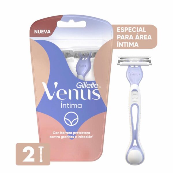 Afeitadora Para Dama Intima VENUS 1x2 Uds - Imagen 3