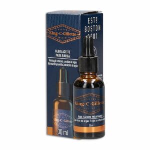 Aceite Para Barba Con Aguacate, Almendra Y Argán KING C GILLETTE 30 Ml