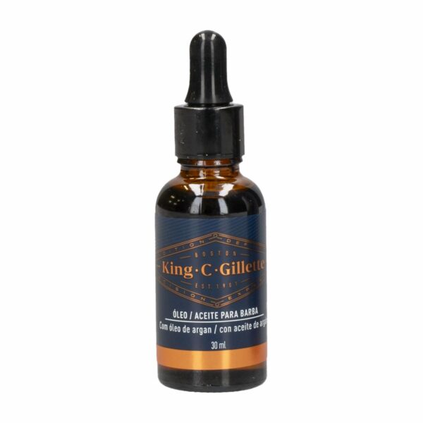 Aceite Para Barba Con Aguacate, Almendra Y Argán KING C GILLETTE 30 Ml - Imagen 2