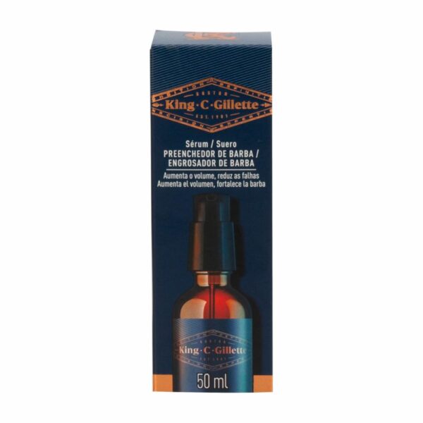 Espesante De Barba Con Complejo De Vitamina B Y Cafeína KING C GILLETTE 50 Ml - Imagen 4
