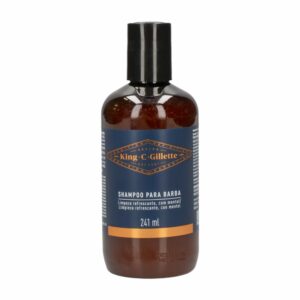 Shampoo Para Barba Limpieza Refrescante Con Mentol KING C GILLETTE 241 Ml