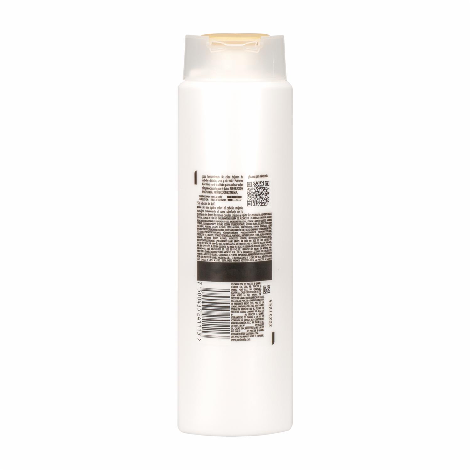 Shampoo De Cabello Con Keratina PANTENE 300 Ml